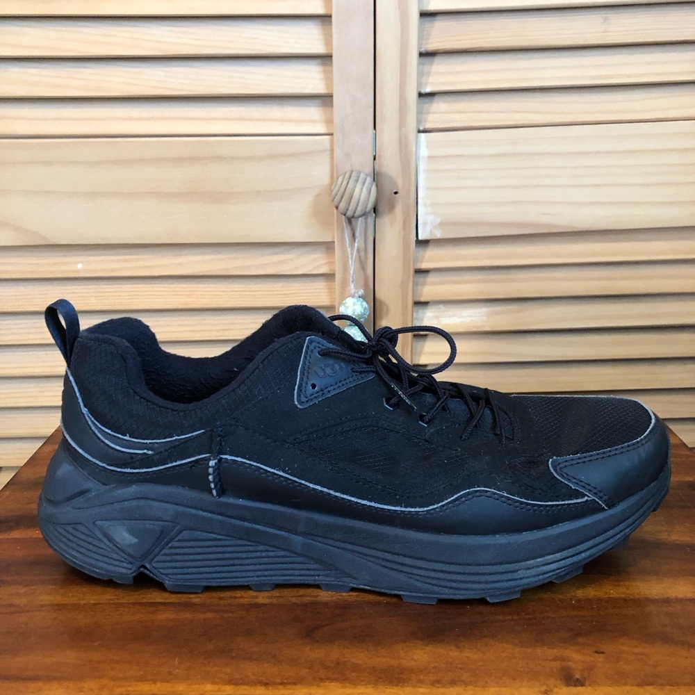 UGG Black Wool-Lined Footwear